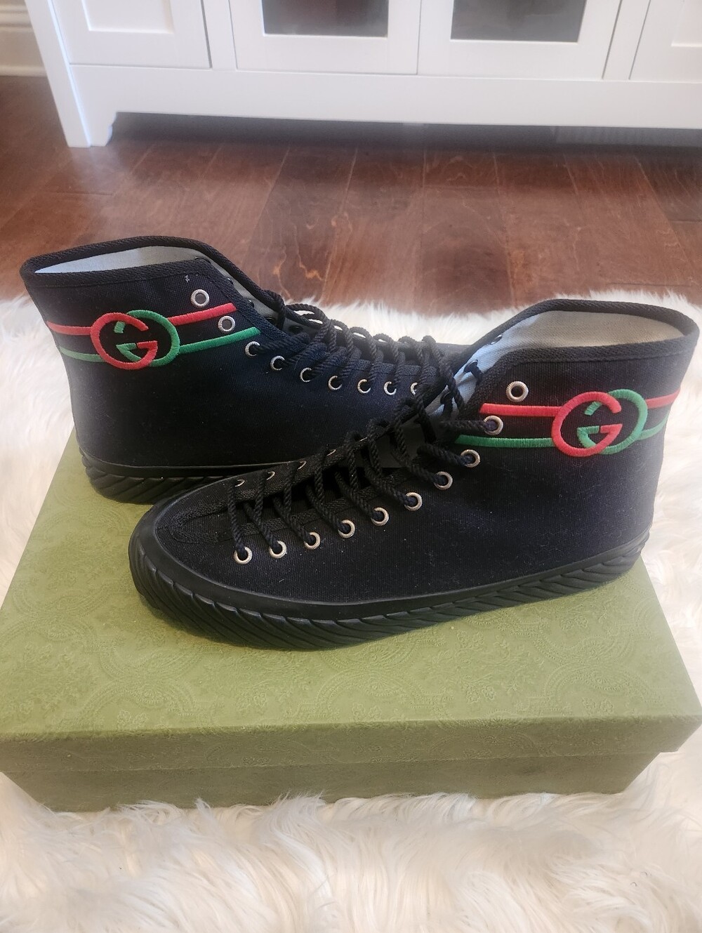 Gucci Canvas Sneakers (New)
